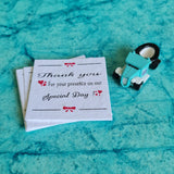 Plantable Thank You Cards 3"x3" Size - DEVRAAJ HANDMADE PAPER, PLANTABLE SEED PAPERS & PAPER PRODUCTS - 50 Cards