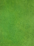 Eco-friendly wrinkle handmade paper in green colour with good texture 