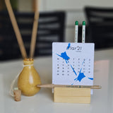 Plantable Seed  Paper Desktop Calendars 2021
