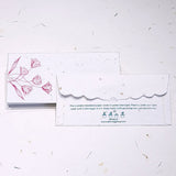 Plantable Seed Paper Cash - Money Envelopes For Wedding and Shagun Favors - With Front Side Print