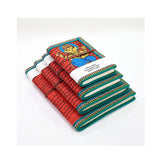 Lord Ganeshji Handmade Paper Diary Set Of 4 different size with Seed Pens & Seed Pencils