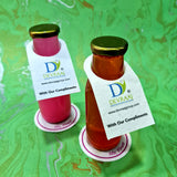 bottle lables and bottle tags with customized printing for corporate promotin and branding