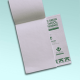 customized conference notepad made of handmade paper and plantable seed papers