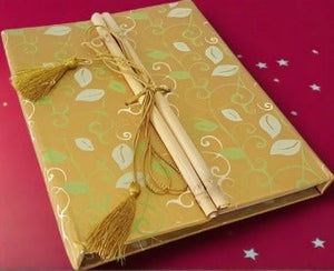 Designer Handmade Paper Diaries - DEVRAAJ HANDMADE PAPER, PLANTABLE SEED PAPERS & PAPER PRODUCTS - 