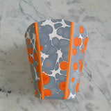 Designer Handmade Paper Dustbin - DEVRAAJ HANDMADE PAPER, PLANTABLE SEED PAPERS & PAPER PRODUCTS - Set of 1