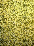 Designer Printed Gift Wrapping Handmade Paper - DEVRAAJ HANDMADE PAPER, PLANTABLE SEED PAPERS & PAPER PRODUCTS - Yellow