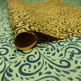 Designer Printed Gift Wrapping Handmade Paper - DEVRAAJ HANDMADE PAPER, PLANTABLE SEED PAPERS & PAPER PRODUCTS - White