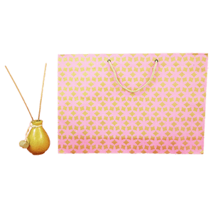 Devraaj Eco - friendly Handmade paper Bags (Pink) set of 10 bags - DEVRAAJ HANDMADE PAPER, PLANTABLE SEED PAPERS & PAPER PRODUCTS - 