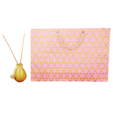 Devraaj Eco - friendly Handmade paper Bags (Pink) set of 10 bags - DEVRAAJ HANDMADE PAPER, PLANTABLE SEED PAPERS & PAPER PRODUCTS - 