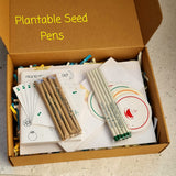 Eco - friendly Gift Hamper - Stationery Set - DEVRAAJ HANDMADE PAPER, PLANTABLE SEED PAPERS & PAPER PRODUCTS - 