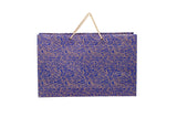 Eco - friendly Handmade Paper Bags Landscape orientation (Mix Colour) - DEVRAAJ HANDMADE PAPER, PLANTABLE SEED PAPERS & PAPER PRODUCTS - 10 bags