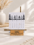 Eco-Friendly Plantable Desk Calendar 2027 | Seed Paper - DEVRAAJ HANDMADE PAPER, PLANTABLE SEED PAPERS & PAPER PRODUCTS - Set of 1