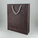 Eco - friendly Wrinkle Textured Handmade Paper Vertical Bags (Mix Colour) - DEVRAAJ HANDMADE PAPER, PLANTABLE SEED PAPERS & PAPER PRODUCTS - 10 bags