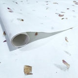 Gift Wrapping Flower Petal Handmade Paper Sheets set of 5 sheets - DEVRAAJ HANDMADE PAPER, PLANTABLE SEED PAPERS & PAPER PRODUCTS - Rose Petals Paper
