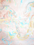 Gift Wrapping Marble Design Handmade Paper Sheets set of 5 sheets - DEVRAAJ HANDMADE PAPER, PLANTABLE SEED PAPERS & PAPER PRODUCTS - Bright Pink & Green