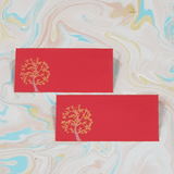Handmade Paper Money Envelopes 110 GSM Handmade Paper - DEVRAAJ HANDMADE PAPER, PLANTABLE SEED PAPERS & PAPER PRODUCTS - Red