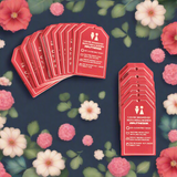 Handmade Paper Price Tags - DEVRAAJ HANDMADE PAPER, PLANTABLE SEED PAPERS & PAPER PRODUCTS - 