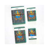 Lord Ganeshji Handmade Paper Diary Set Of 4 different size with Seed Pens & Seed Pencils - DEVRAAJ HANDMADE PAPER, PLANTABLE SEED PAPERS & PAPER PRODUCTS - Grey