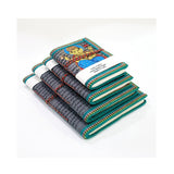 Lord Ganeshji Handmade Paper Diary Set Of 4 different size with Seed Pens & Seed Pencils - DEVRAAJ HANDMADE PAPER, PLANTABLE SEED PAPERS & PAPER PRODUCTS - Grey