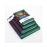 Lord Ganeshji Handmade Paper Diary Set Of 4 different size with Seed Pens & Seed Pencils - DEVRAAJ HANDMADE PAPER, PLANTABLE SEED PAPERS & PAPER PRODUCTS - Carrot Red