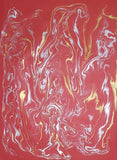 Marble Design Handmade Paper - DEVRAAJ HANDMADE PAPER, PLANTABLE SEED PAPERS & PAPER PRODUCTS - 