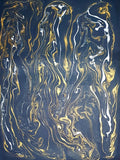 Marble Design Handmade Paper - DEVRAAJ HANDMADE PAPER, PLANTABLE SEED PAPERS & PAPER PRODUCTS - 