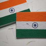 Plantable Indian National Flags - DEVRAAJ HANDMADE PAPER, PLANTABLE SEED PAPERS & PAPER PRODUCTS - 100