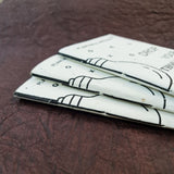 Plantable Notepads in set of 3 nos. - DEVRAAJ HANDMADE PAPER, PLANTABLE SEED PAPERS & PAPER PRODUCTS - Mix. Vegetables