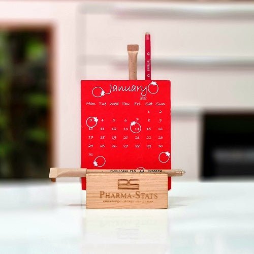 Plantable Seed Paper Calendars - DEVRAAJ HANDMADE PAPER, PLANTABLE SEED PAPERS & PAPER PRODUCTS - 