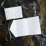 Plantable Seed Paper Cards With Handmade Paper Envelopes - DEVRAAJ HANDMADE PAPER, PLANTABLE SEED PAPERS & PAPER PRODUCTS - 100 Sets