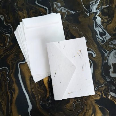 Plantable Seed Paper Cards With Handmade Paper Envelopes – DEVRAAJ ...