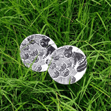Plantable Seed Paper Coasters - DEVRAAJ HANDMADE PAPER, PLANTABLE SEED PAPERS & PAPER PRODUCTS - 