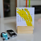 Plantable Seed Paper Desktop Calendars 2021 - DEVRAAJ HANDMADE PAPER, PLANTABLE SEED PAPERS & PAPER PRODUCTS - 
