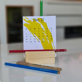 Plantable Seed Paper Desktop Calendars 2021 - DEVRAAJ HANDMADE PAPER, PLANTABLE SEED PAPERS & PAPER PRODUCTS - 