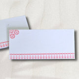 Plantable Seed Paper Money Envelopes - Printed - DEVRAAJ HANDMADE PAPER, PLANTABLE SEED PAPERS & PAPER PRODUCTS - Red Design