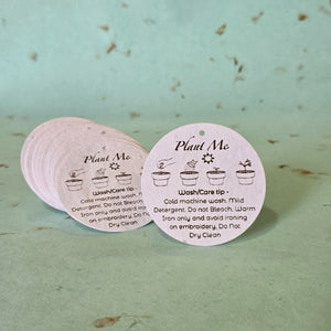 Plantable Seed Paper Price Tags - DEVRAAJ HANDMADE PAPER, PLANTABLE SEED PAPERS & PAPER PRODUCTS - 