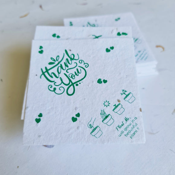Plantable Thank You Cards 4