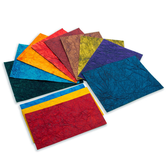 Wrinkle Paper - DEVRAAJ HANDMADE PAPER, PLANTABLE SEED PAPERS & PAPER PRODUCTS - 
