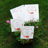 Plantable invitation for wedding card engagement card birthday sagai card thank you cards Seed paper cards in economical rate