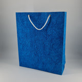 Eco-friendly Wrinkle Textured Handmade Paper Vertical Bags (Mix Colour)