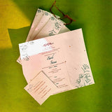 Designer Eco-friendly Paper Wedding Cards