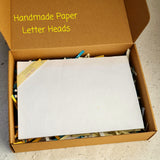 Eco-friendly letter head made of cotton rags handmade papers