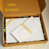 Eco-friendly office envelopes made of cotton rags handmade papers