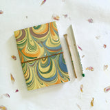 Marble Design Handmade Paper Notepad with Plantable Pen and Plantable Pencil