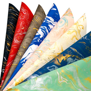 Eco-friendly Marble Design handmade paper made from cotton rags and marbling use for paper bags gift wrapping paper diaries covers envelopes corporate events 