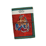 Devraaj Handmade Paper Radha-Krishna Diary 5"x7" with Plantable seed pen & seed pencil