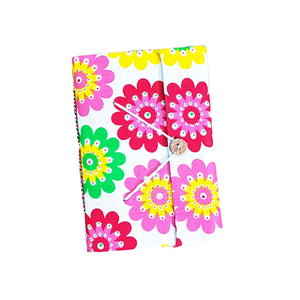 Fabric Cover Handmade Paper Diary