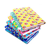Fabric Cover Handmade Paper Diary 5"x7" size - DEVRAAJ HANDMADE PAPER, PLANTABLE SEED PAPERS & PAPER PRODUCTS - Mix Design 3 diaries