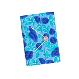 Fabric Cover Handmade Paper Diary 5"x7" size - DEVRAAJ HANDMADE PAPER, PLANTABLE SEED PAPERS & PAPER PRODUCTS - Purple